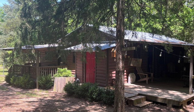 Fenced for your fur babies! 2 cabins for 1 price!
