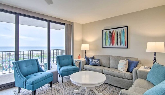 Fully Renovated Ocean Front Condo at Sea Colony
