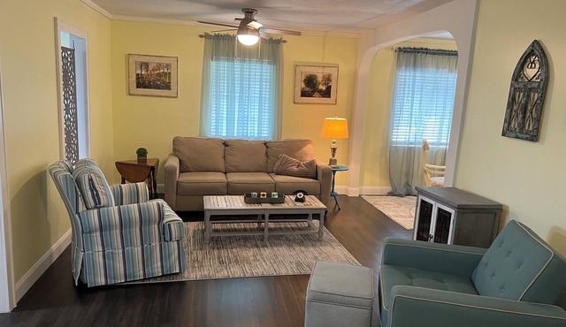 Historic bungalow home with 100 years of Old Florida charm and modern comfort