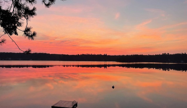 Lakefront 3-bedroom Maine Camp/Cabin on Mousam Lake in Acton, Maine.