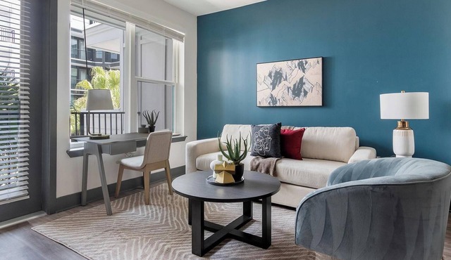 Landing | Chic 1BD, Pool, Yoga Studio