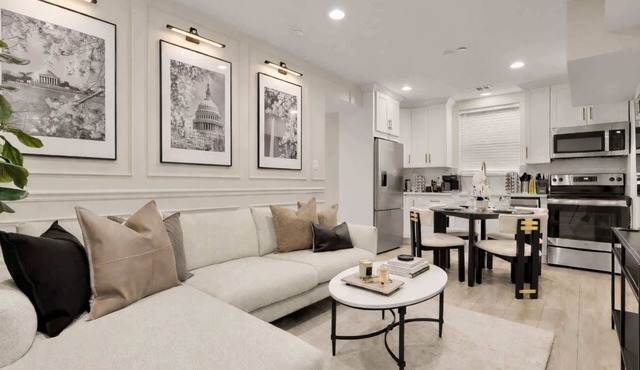 Luxury 3-BR | Parking | EV Charger | Walk to Metro