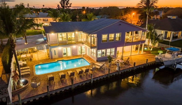 Luxury 6BR Waterfront Retreat with Pool!