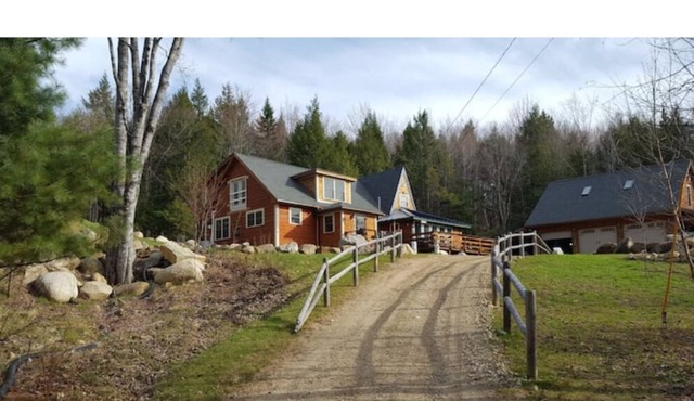 Mountain Views, Near Webb Lake, and Kawanhee Inn, Hiking Trails, Tumbledown Mtn