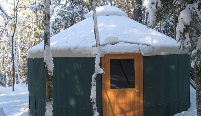"Mt. Brook Yurt" Off Grid Mountain Yurt