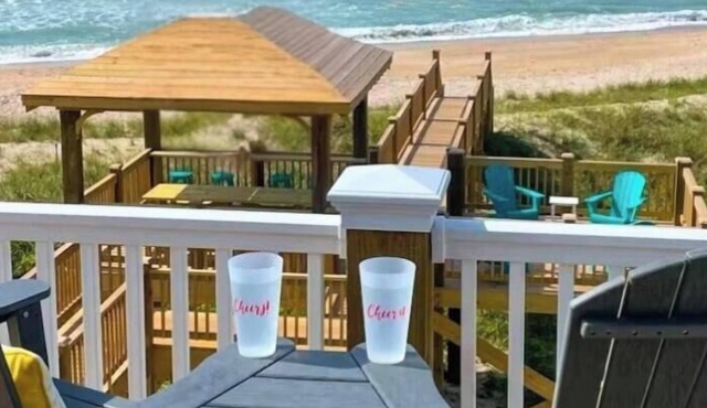 New Oceanfront, Elevator, Private Beach Access, Decks on Dune