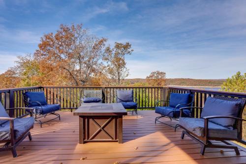 Norfork Lake Home: Game Room, Fire Pit + Views!