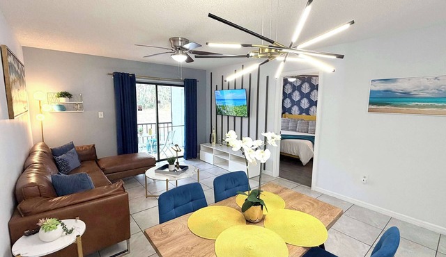 Oasis #105 - Blue Bliss | Family-friendly apartment + pool