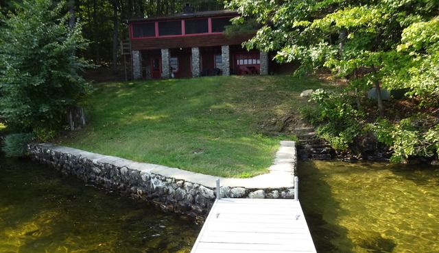 Pinewood Cabin – Cozy Maine Lakefront with Dock, Canoe & Rowboat