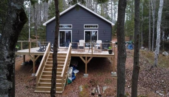 Private 3-bedroom waterfront house with dock kayaks and paddle boards.