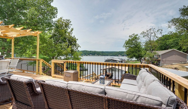 Private Dock + Fire Pit: Lake of the Ozarks Home!