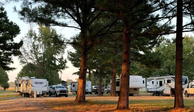 Private Family Owned RV Campground in Colt, Arkansas; 8 Stalls on 2.5 acres!