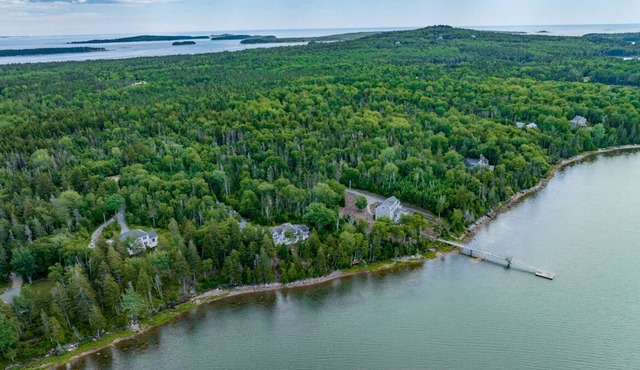 Private, waterfront home on 220 feet of Dyer Bay, ME