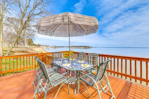 Riverfront Colonial Beach Home w/Private Beach!