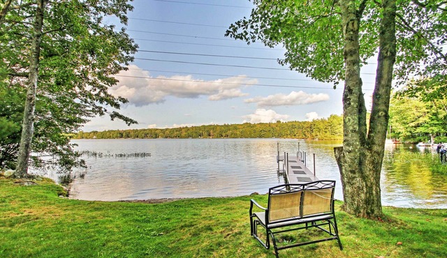 Scenic Lyman Home on Swan Pond w/Wraparound Deck!
