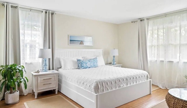 Sea Shell Room — Bright Coastal Luxury with Extra Space to Unwind