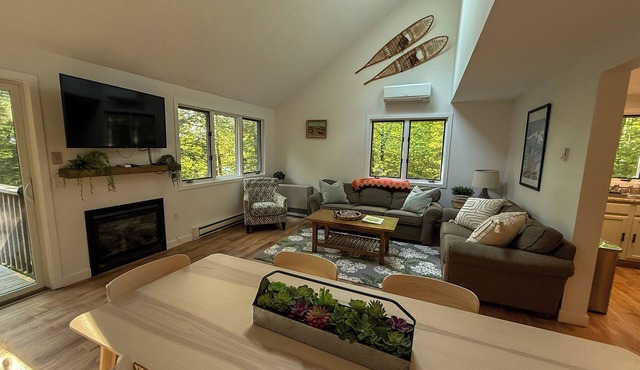 Secluded 3-Bedroom North Conway Retreat – Family-Friendly, Close to Activities