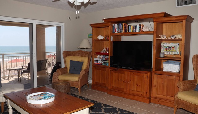 Second floor three bedroom three bath direct oceanfront