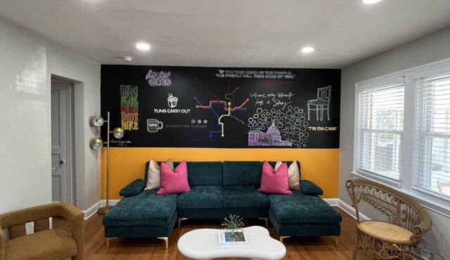 Spacious 3BR Home Near Metro – Pet-Friendly & Perfect for Groups