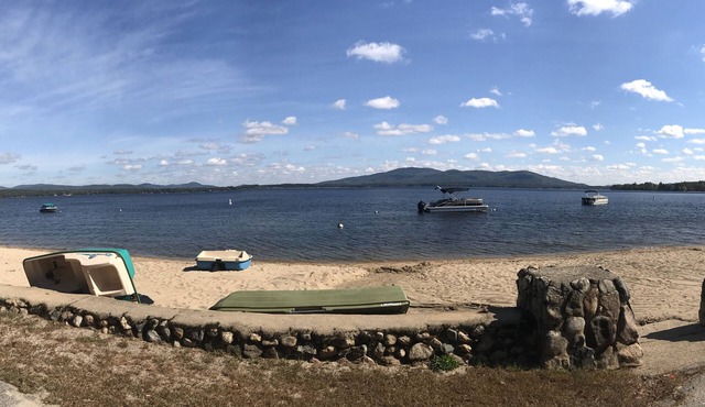 Spacious lakefront condo with beach - fall 2025 weekends available!