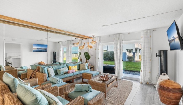 Steps to Sand: Ground-Floor Condo with Patio, Private Beach Access & Pool! ☀️