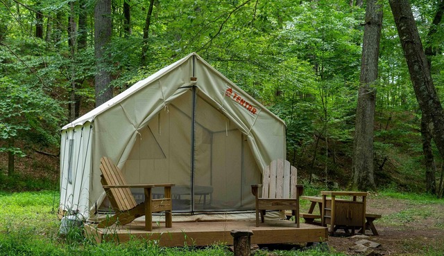Tentrr State Park Site - WV Lost River State Park - Site E - Single Camp