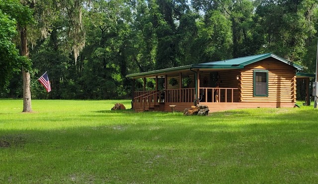 The Cabin at Oakwood Acres in Fort White, newly renovated