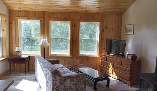 "The Escape" allows you a quiet, calm get away in Midcoast Maine.