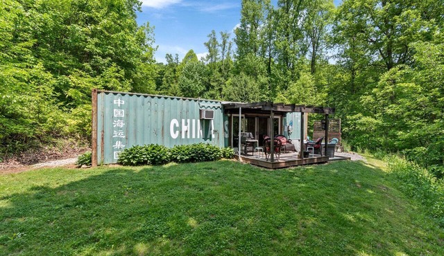 Unique Dover Accommodation with a Hot Tub Perfect for Glamping in Ohio