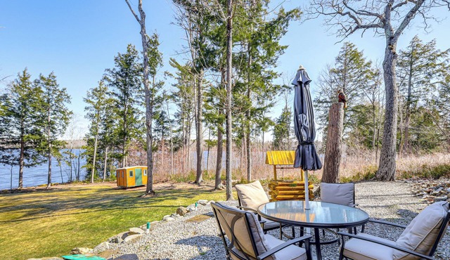 Waterfront Angler’s Oasis in The Maine Highlands!