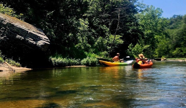 WATERFRONT - Piney Creek Access - Free Kayaks - Sweeping Views - Cliffside Cabin