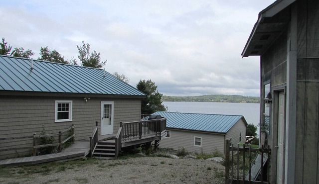 Wheelchair Accessible Cottage on the beach overlooking Frenchman's Bay