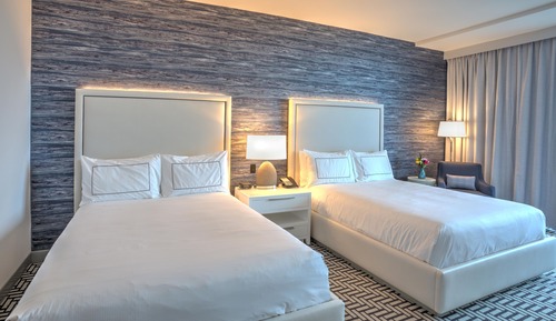 Premium Room, 2 Queen Beds, Accessible, Oceanfront (Mobility, Bathtub, Balcony)