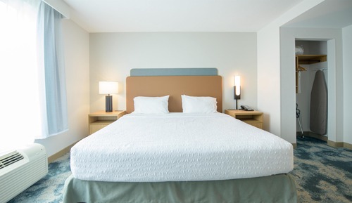 Suite, 1 King Bed with Sofa bed, Accessible, Bathtub (Mobility & Hearing)