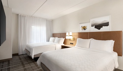 Studio Suite, 2 Queen Beds, Accessible, Kitchen (Mobility)